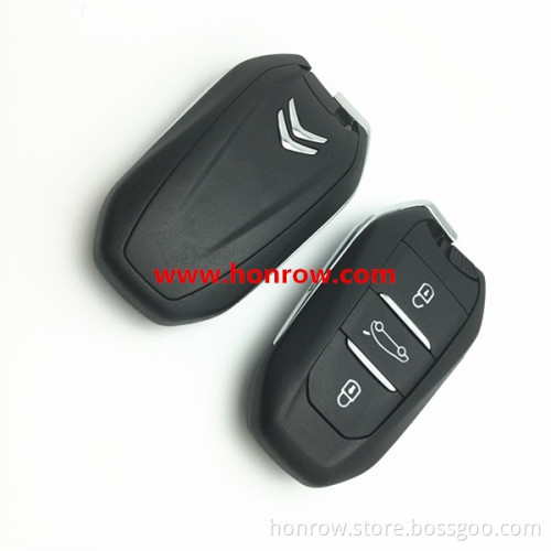 New arrival Original Citroen 3 Button remote key with 433Mhz for citroen car key